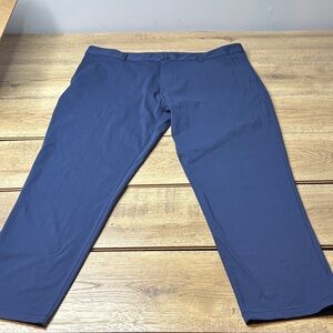 RHONE Men's Commuter Slim Chinos Size 38 Deep Navy Blue